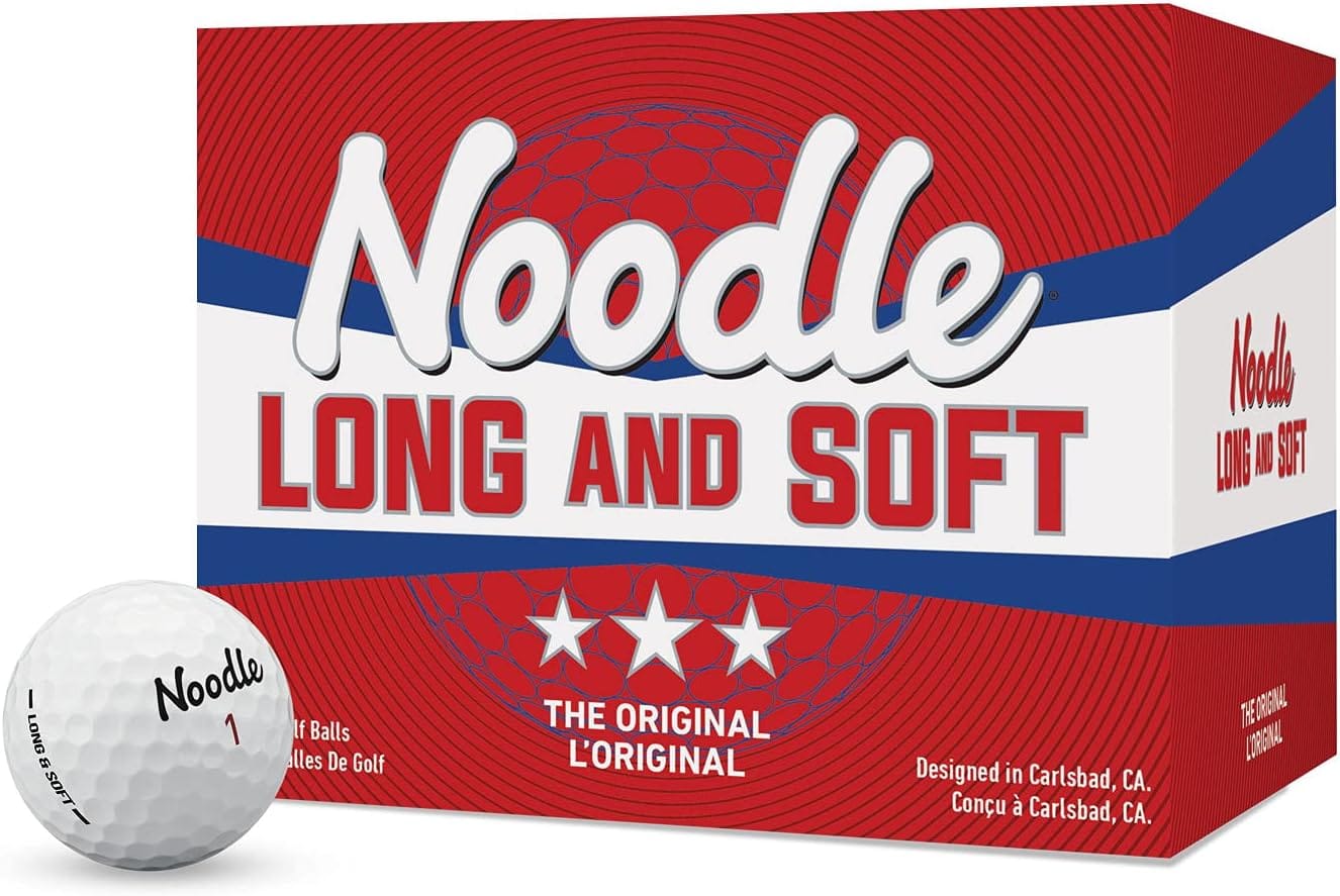 TaylorMade Noodle - best golf balls for average golfer