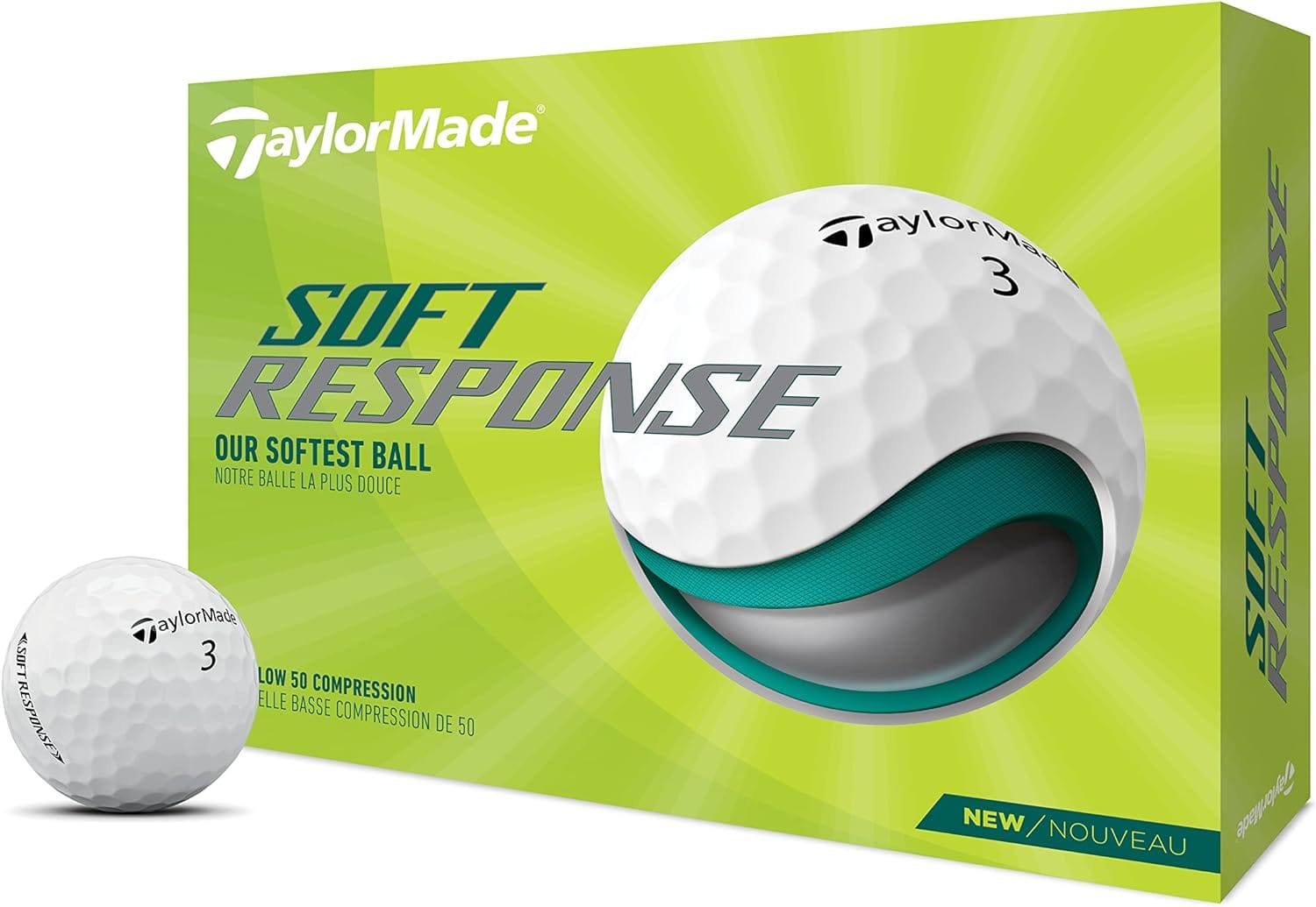 Taylormade Soft Response - Best Golf Balls For Seniors