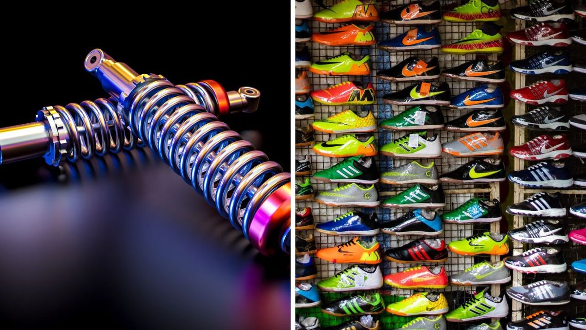 shock absorbing shoes for running