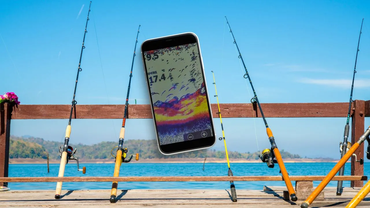 What is the fish finder that connects to iPhone?